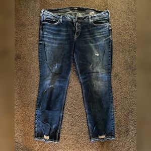 NWOT Silver Jeans Company - Sam style plus size 22 waist